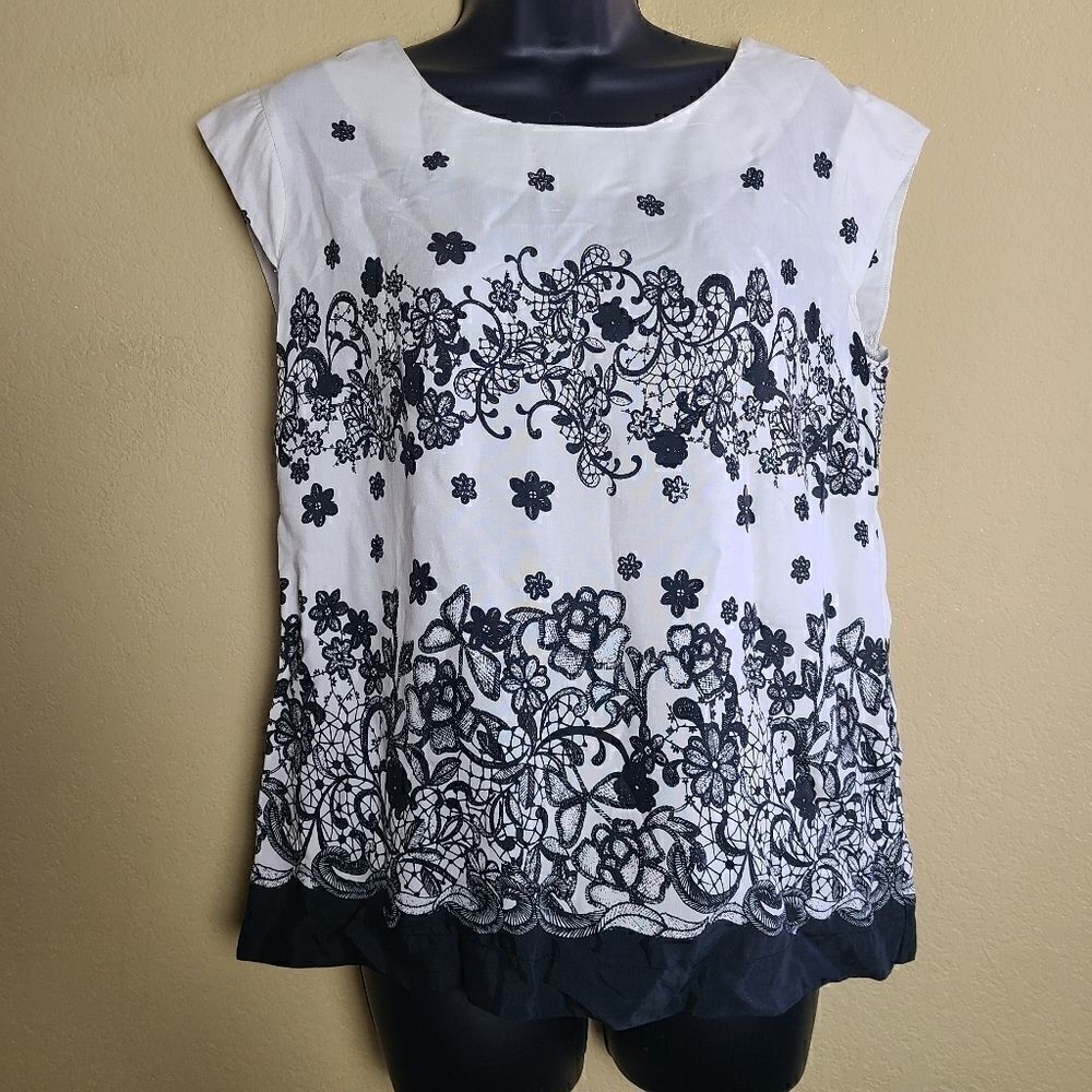 Linea Domani Floral Top 